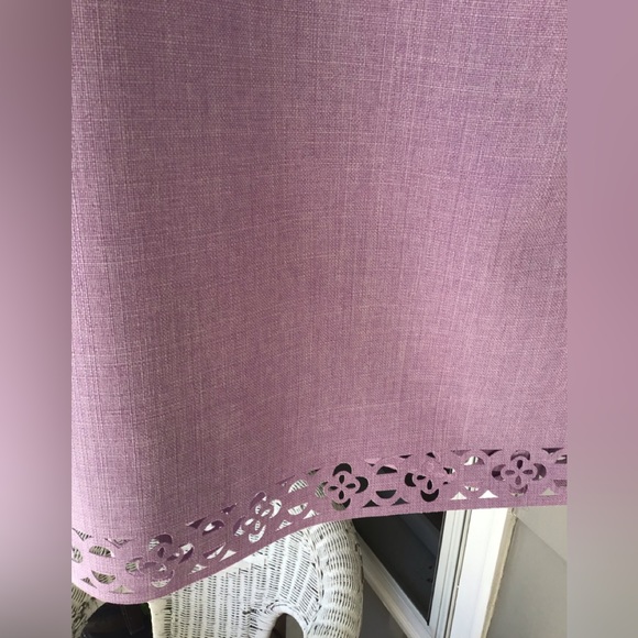 Alfred Dunner Women's Lavender button Waist Straight Skirt Size 16 NWOT - Picture 11 of 16